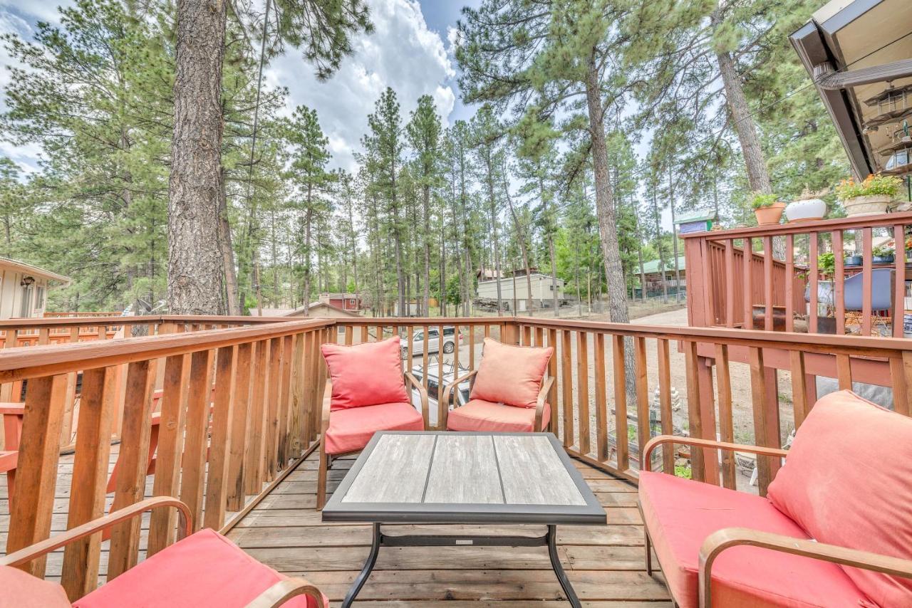 Ruidoso Home With Balcony About 16 Mi To Ski Apache! Exterior foto